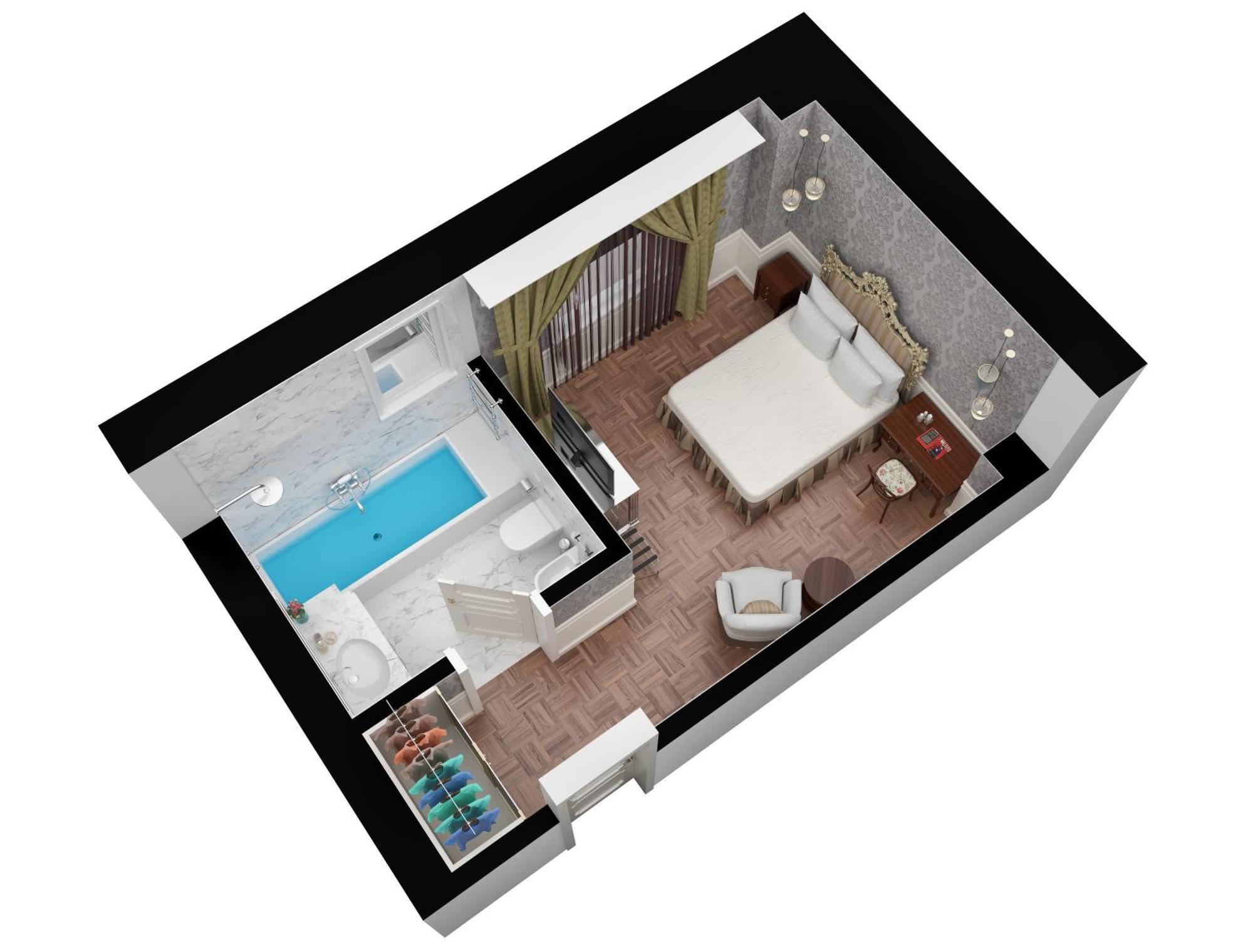 Baglioni Hotel Luna - The Leading Hotels Of The World Венеция Экстерьер фото 3D floor plan